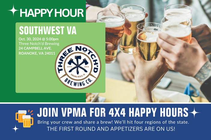 4 x4 Happy Hour Roanoke