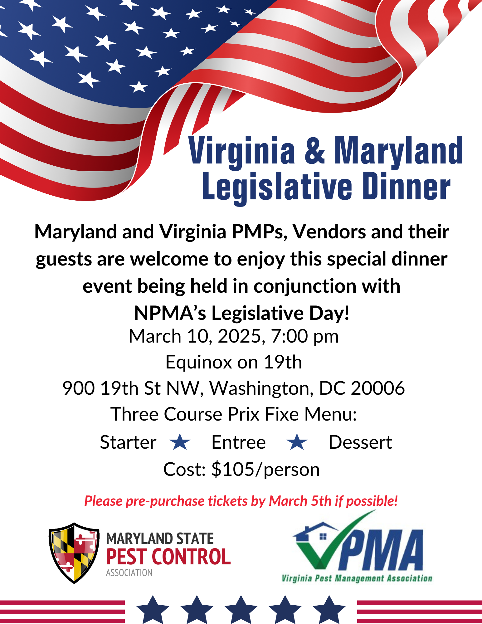 2025 Virginia & Maryland Legislative Dinner