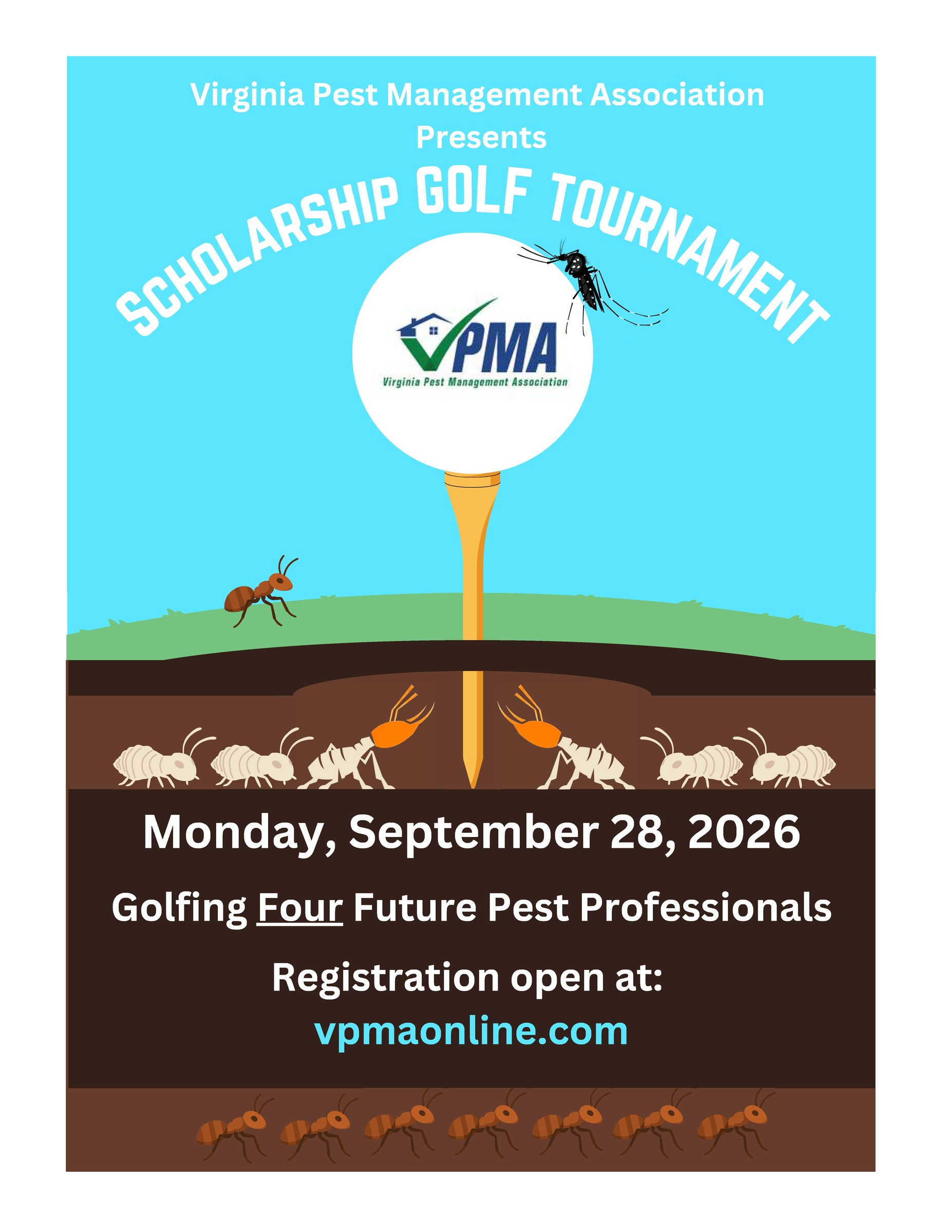 Scholarship Golf Tournament Flyer