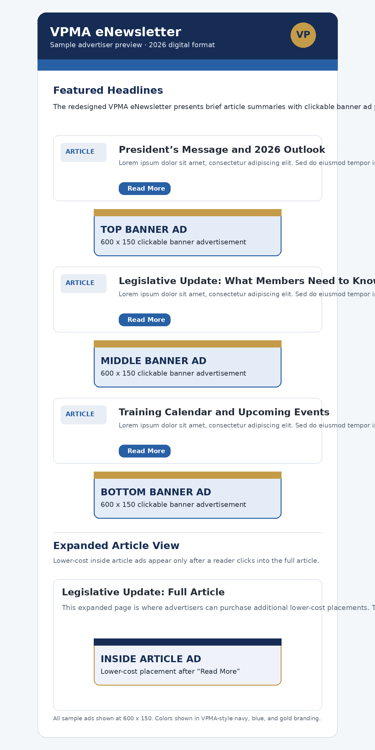 Sample Newsletter Image