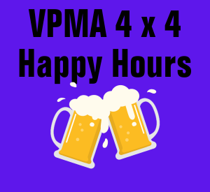 Richmond PMPs - Join Us for a VPMA 4 x 4 Happy Hour in Richmond Next Tuesday!