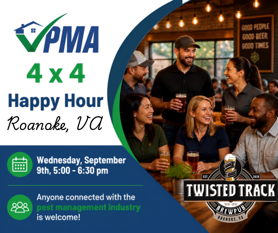 VPMA’s 4x4 Happy Hours kick off this Wednesday in Roanoke!